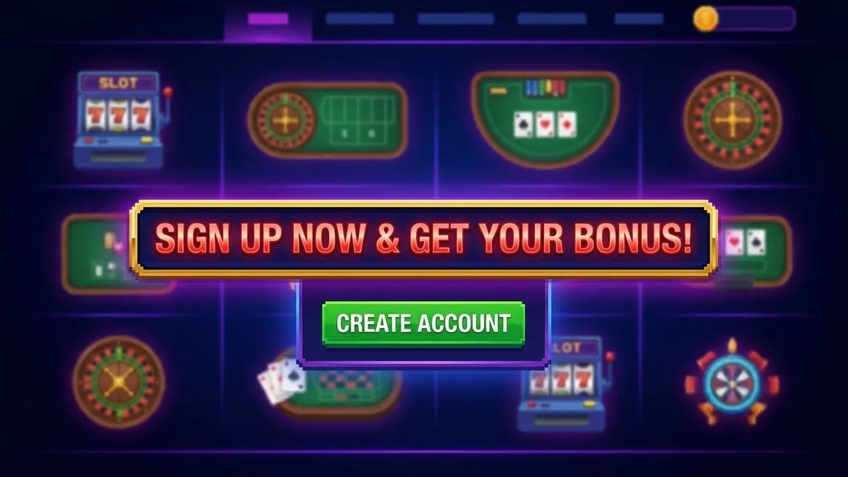 Registrazione con bonus